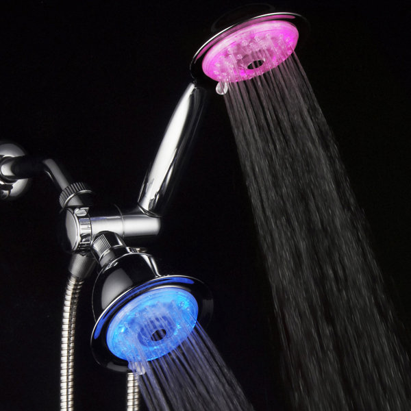 LMIX LED Shower Head & Reviews Wayfair